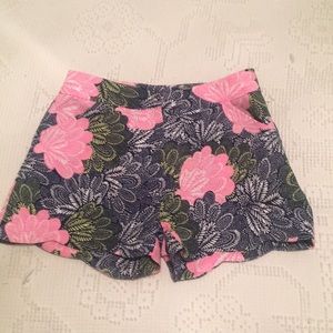 Floral Print Shorts Size Small Sis Sis Brand